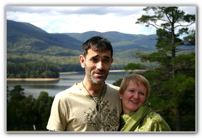 Stuart & Karen at Maroondah Dam Feb 2007 4
